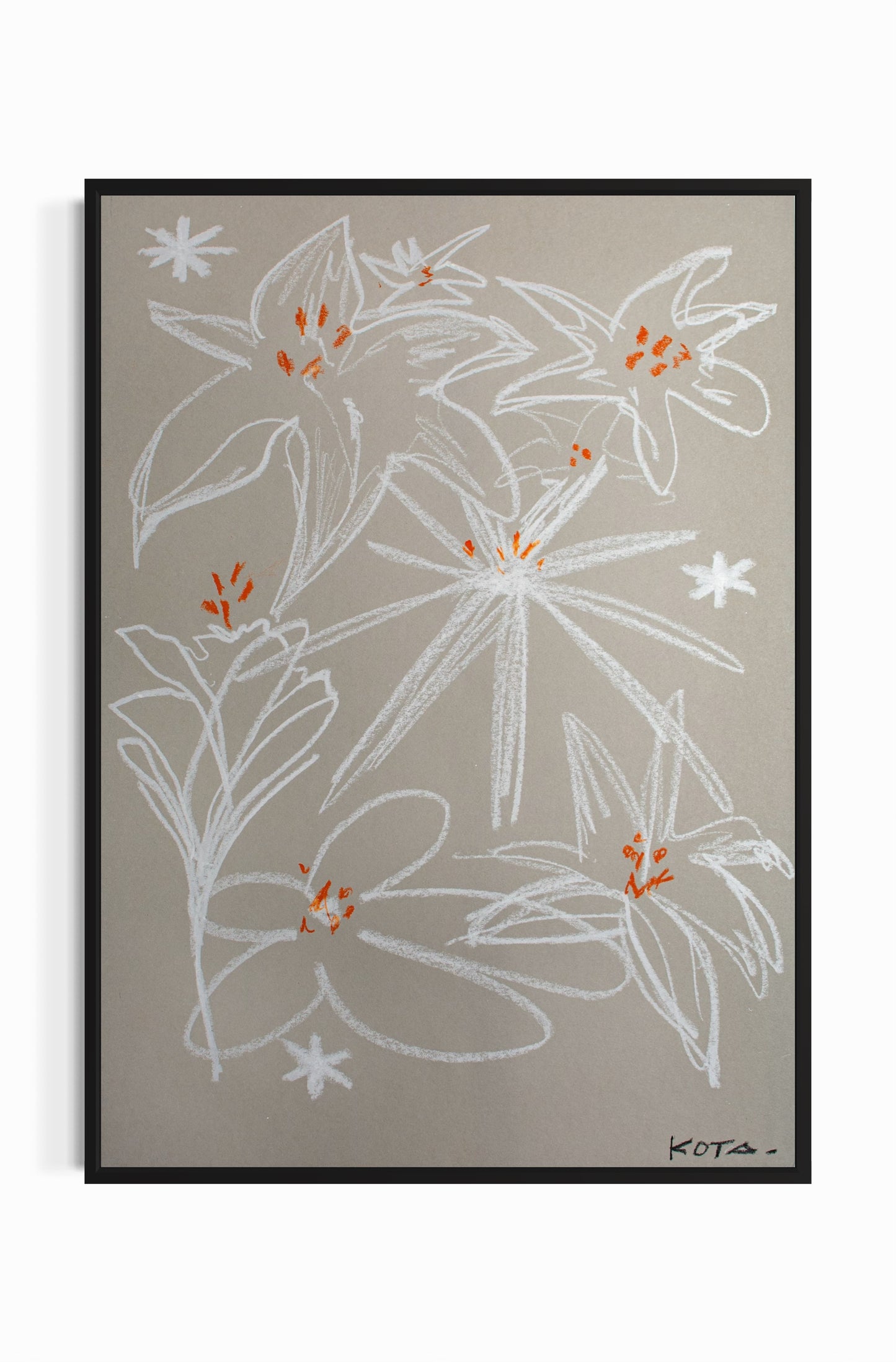 Canvas Print: "Rosada"
