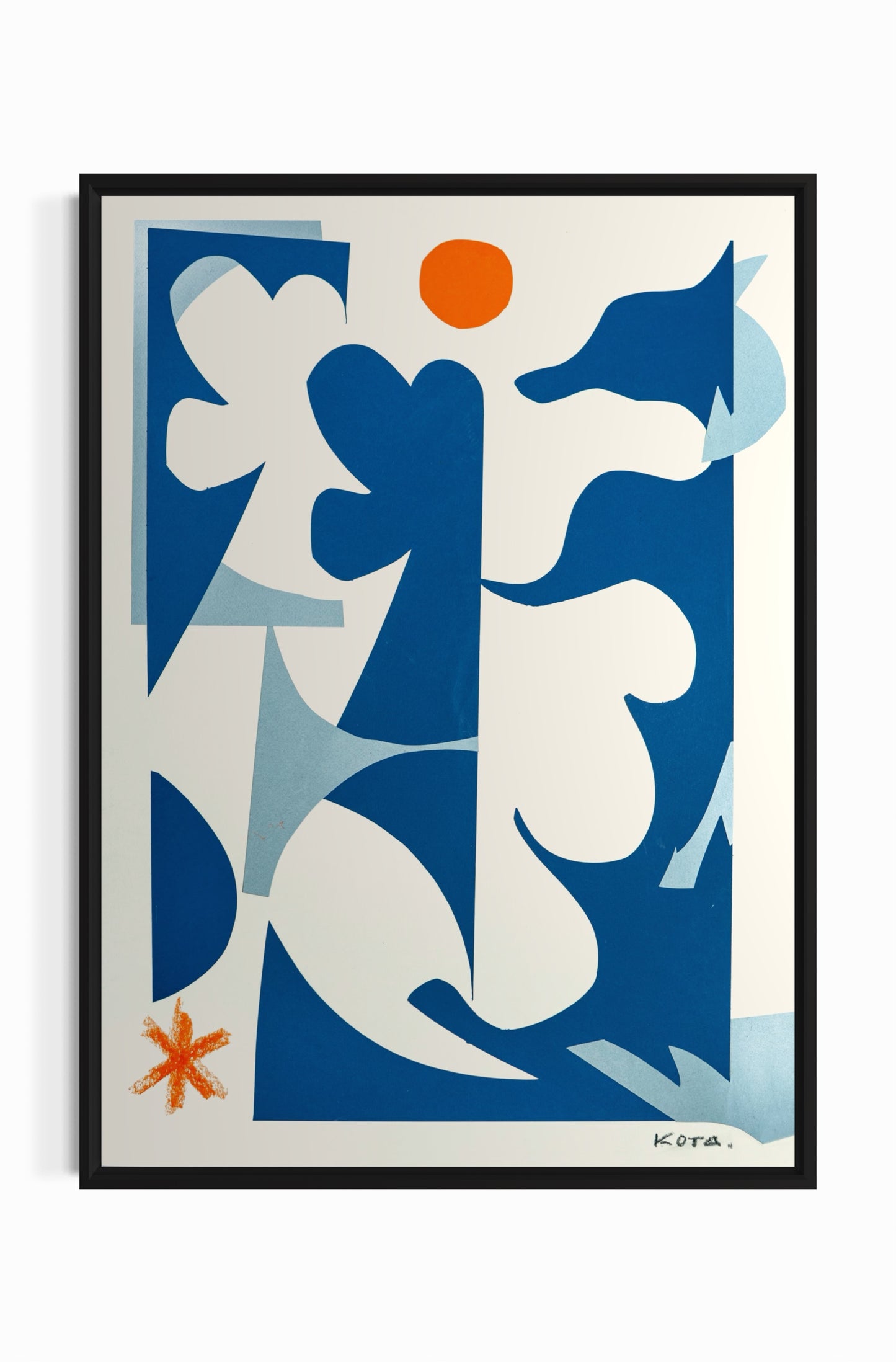 Canvas Print: "A Oscuras"
