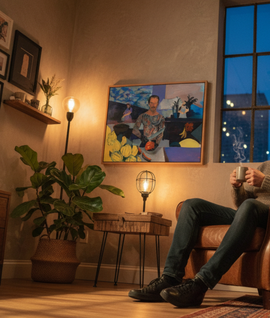 Canvas Print: "Watermelon Seller"