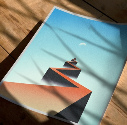 Poster Print: "Destination"