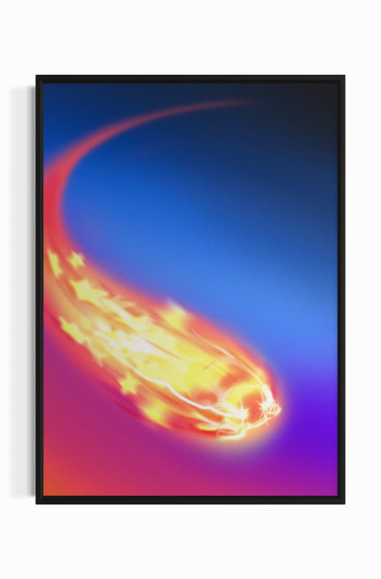 Poster Print: "Comet"